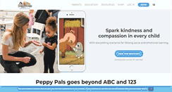 Desktop Screenshot of peppypals.com